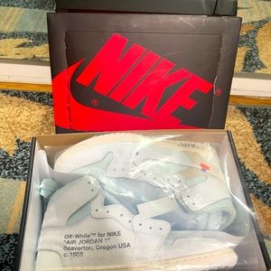 Jordan 1 off-white White